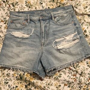 American Eagle Outfitters Ripped Denim Shorts